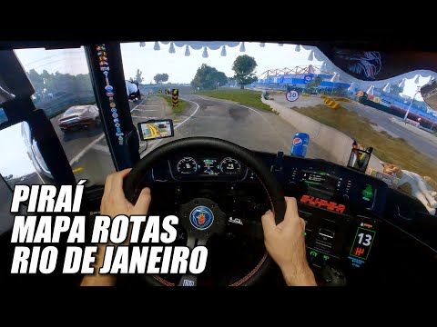 ETS2 COCKPIT REALISTA - Saindo da Cervejaria Ambev Carregado | Três Monitores