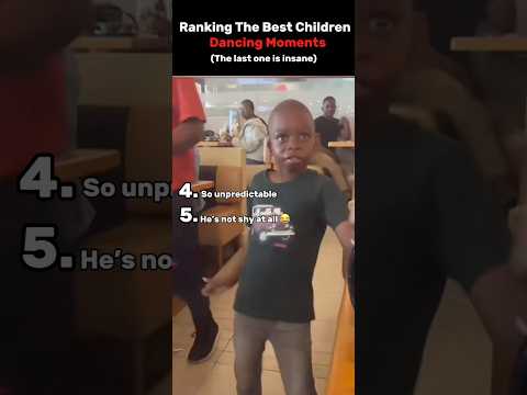 Ranking The Best Children Dancing Moments!