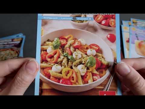 Dutch Whispers & Dutch Grocery Store Food Magazine Flip Through ~ ASMR