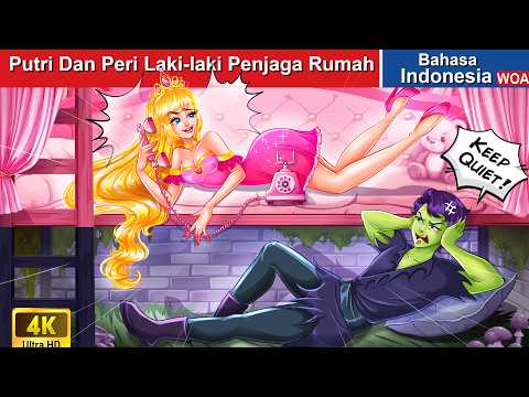 Putri Dan Peri Laki-laki Penjaga Rumah 🌈 Dongeng Bahasa Indonesia 🌜 WOA - Indonesian Fairy Tales