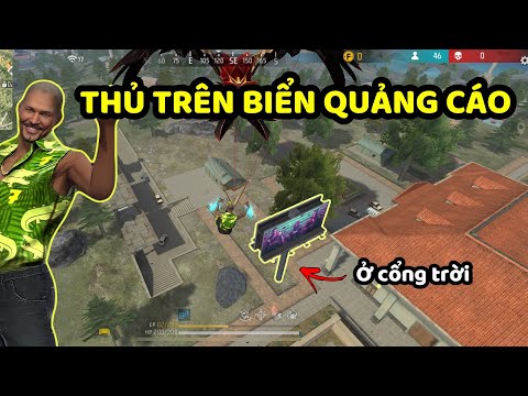 Thử Thách Thủ Trên Biển Quảng Cáo Ở Cổng Trời🤯 #typhufreefire #sangtaofreefire #nhasangtaofreefire
