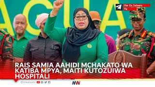 BALAA! RAIS SAMIA ATANGAZA KUANZA MCHAKATO WA KATIBA MPYA AKICHAGULIWA, "MAITI HAZITAZUIWA HOSPITAL"