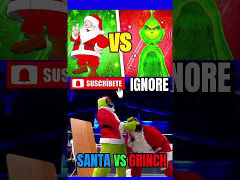 Santa Claus vs Grinch… ¿quién ganará?