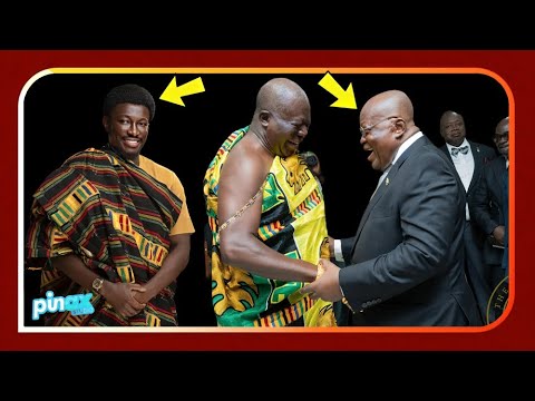 Eeii: Prez Akuffo Addo Snubs Nana Bediako in Front of Otumfour - Bans Him from Shaking Hands..