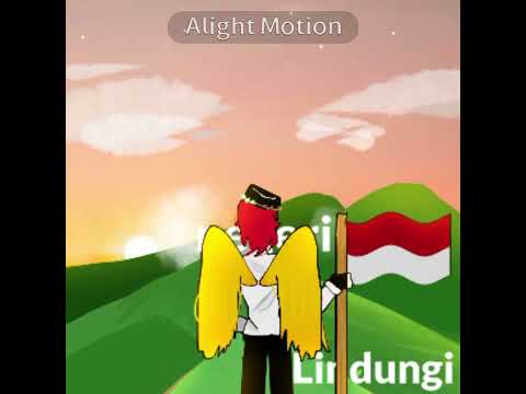 🇮🇩dirgahayu Indonesia🇮🇩 (burik) #countryhuman #shortvideo #alightmotion #kemerdekaanindonesia