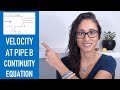 Continuity Equation and Flow Rates