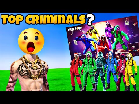 All  Top Criminals Bundle Return 100% ✅ | Garena Free Fire | Ghani Bhai 😱