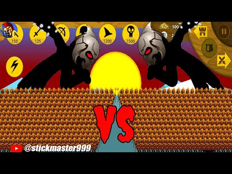 THE FINAL BOSS SPAWN ARMY 999 FIRE SPEARTON, 999 LAVA ALL SKIN | STICK WAR LEGACY | STICK MASTER