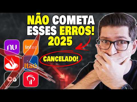 CUIDADO ⛔️ Piores ERROS que você pode cometer com os BANCOS E CARTÕES