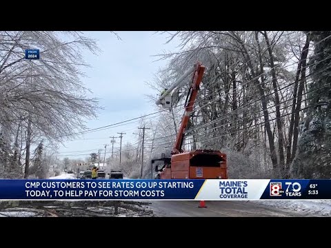 YouTube video thumbnail: Central Maine Power Bills Increase With July Rate Hike