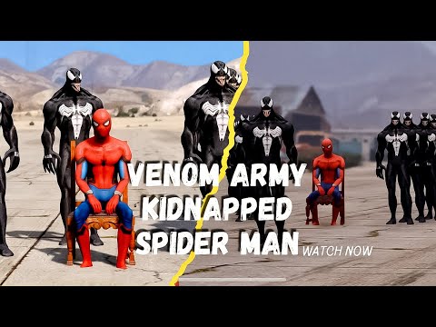 VENOM KIDNAPPED SPIDER-MAN IN GTA5 || OFFICIAL VIDEO || #gta5 #viral #video