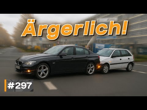 Dummer Unfall, Auto im Graben und Motorrad im Feld versenkt! 🔥 | #GERMAN #DASHCAM | #297