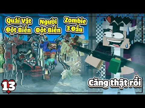 MINECRAFT VÙNG ĐẤT ZOMBIE * TẬP 13 | LỘC ĐI VÀO THẾ GIỚI ZOMBIE VỚI HÀNG LOẠT QUÁI VẬT ĐỘT BIẾN😲❗