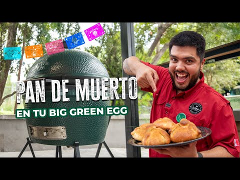 Pan de muerto en tu asador Big Green Egg