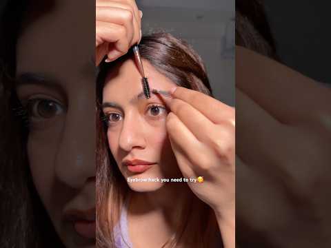 How to make your eyebrows🥰 | Eyebrow hack