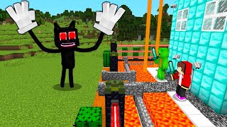 Cartoon Cat  vs. Security in Minecraft