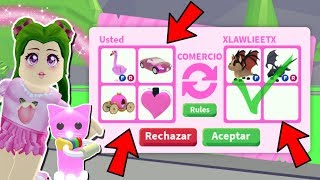 Gasto Mas De 6 000 Robux Intentando Conseguir El Unicornio Adopt Me Roblox - 24 horas regalando solo mascotas neon en adopt me en roblox