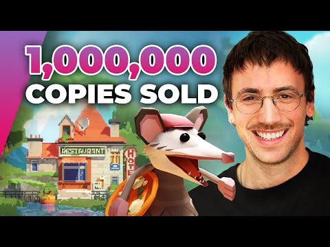 How He Sold 1,000,000 Copies Of His Games (Friedemann Allmenröder) — Full Time Game Dev Podcast 038