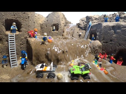LEGO DAM BREACH - SAND LEGO CITY