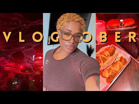 VLOGTOBER| Self-acceptance and realization, new glasses🤓, Halloween taco bar