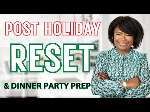 Post-Holiday Reset & Birthday Dinner Party Prep: My Quick Home Refresh for Family Fun!