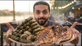جربت الأكل العراقي في الصين: دولمة ومسكوف (تقليد) || Fake Iraqi Food