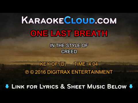 Creed – One Last Breath (Backing Track)