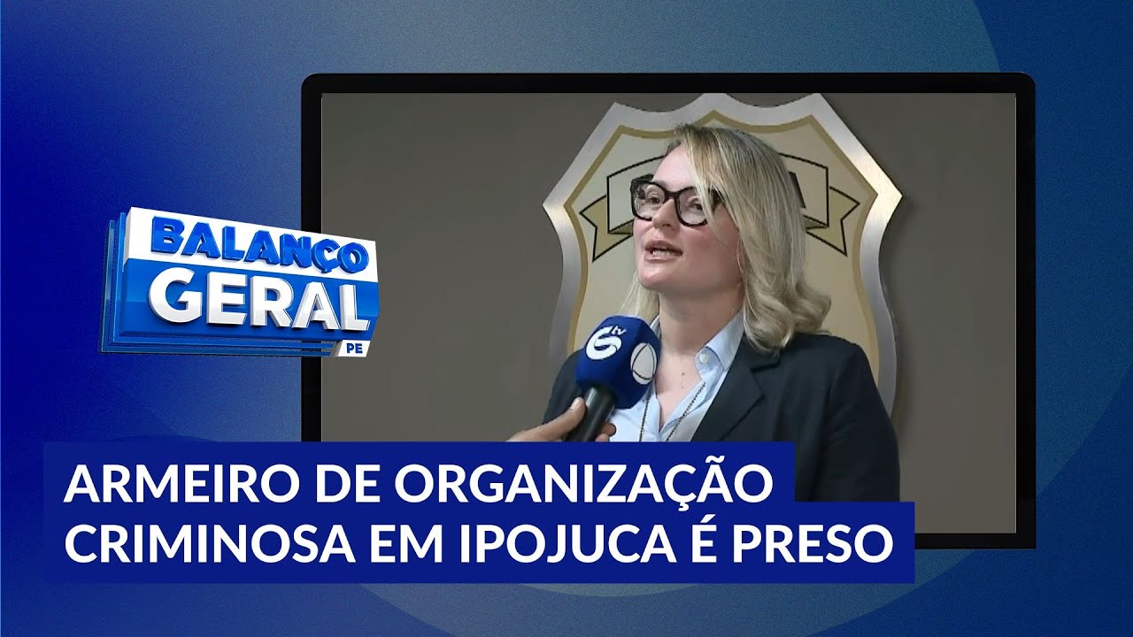 Homem é preso em Ipojuca por fabricar e fornecer armas para organizações criminosas