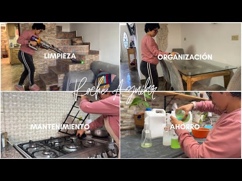 ✨RUTINA DE LIMPIEZA PROFUNDA EN 7 AREAS DE MI CASA 🧹PREPARANDO PRODUCTOS DE LIMPIEZA 🧽 #cleanwithme