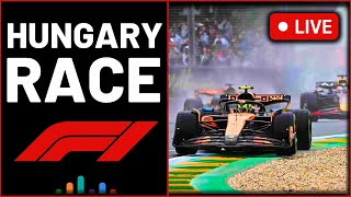 🔴F1 Live 2025 Hungarian GP Race | Commentary + Live Timings | Formula 1 Watchalong