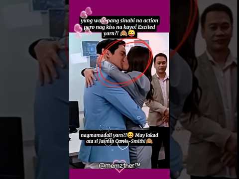 yung di pa nag action pero nagkiss na kayo!!๐๐(Alden and Jasmine BTS) #aldenrichards #viral #shorts