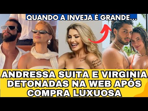 Andressa Suíta e Virgínia Fonseca são DETONADAS por Influencer, após COMPRA de BOLSA