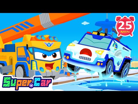 Protecting Our Friends | Rescue Cars | Car Cartoons | Kids Cartoons | Super Cars Rhymes