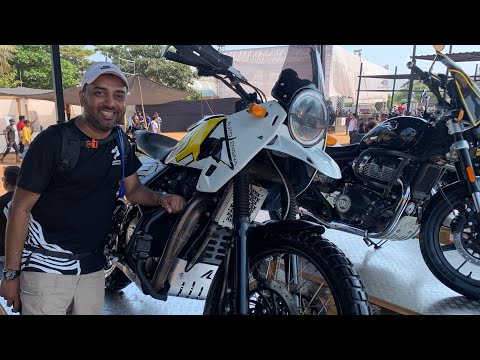 The modified Royal Enfield himalayan 822 ￼