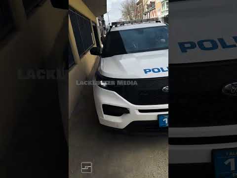 Cop Crashes While Driving on Sidewalk at Cyclist!