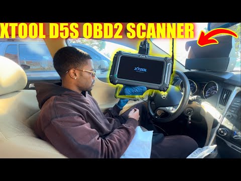 XTOOL D5S OBD2 DIAGNOSTIC SCANNER REVIEW