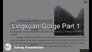 Lingkuan Gorge Part 1