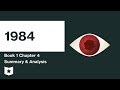 Analyzing Chapter 4 of George Orwell's 1984