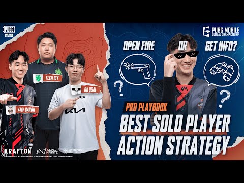 Best Solo Player Action Strategy - 2024 PMGC - Pro Playbook