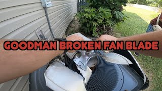 No Cooling/Goodman Fan Blade