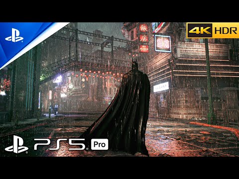 Batman: Arkham Knight (PS5 PRO) High Graphics Gameplay [4K HDR]