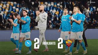 Highlights | Napoli - Roma 2-2 | Serie A - 25ª giornata