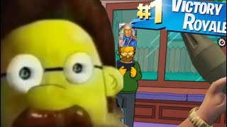 Don't Play Fortnite Simpsons at 3am...(Evil Homer ****** you)