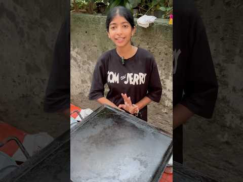 सुंदर सी दीदी का 100 रुपये में एक डोसा 😱#trending #shorts