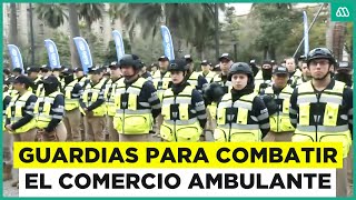 300 nuevos guardias ayudarán a combatir comercio ambulante en Santiago