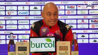 Juanvi Peinado, en la previa del #DéporRacingClubFerrol