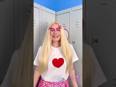 Makeup Masterclass 💄❤️ Creating Heart Art with Lipstick in Class! #funny