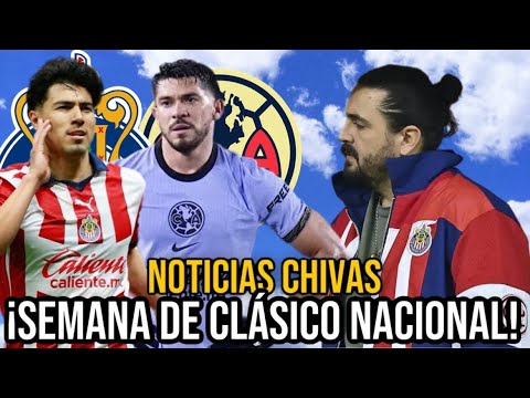 🚨¡CLÁSICO NACIONAL, JUEGO AMISTOSO en COLIMA y NUEVA CANTERA en CONSTRUCCIÓN! NOTICIAS CHIVAS