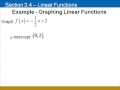 Linear Functions and Evaluations