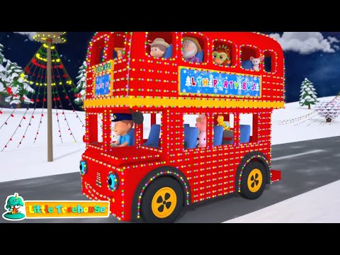 Sing Along Wheels on the Bus - Christmas Carols Rhyme & Xmas Songs for Kids